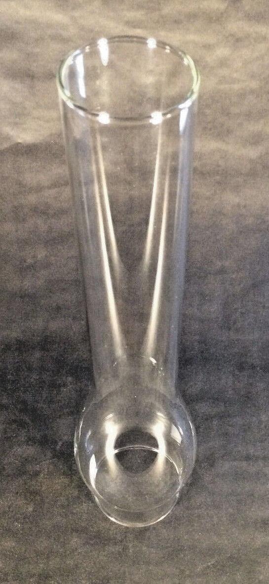 2 5/8" x 14" Clear Glass KEROSENE OIL Lamp CHIMNEY Globe for Rayo & CD Burner - Stone Door Lamps