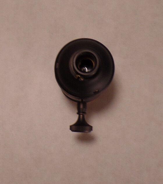 On/Off Uno Thread Bronze Finish Industrial Style Brass Turn Knob Lamp Socket 72B - Stone Door Lamps