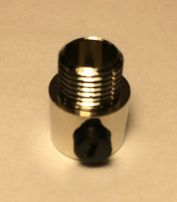 New Nickel Plated Brass Cord Grip Bushing With Set Screw For Lamp Cord #CB931N