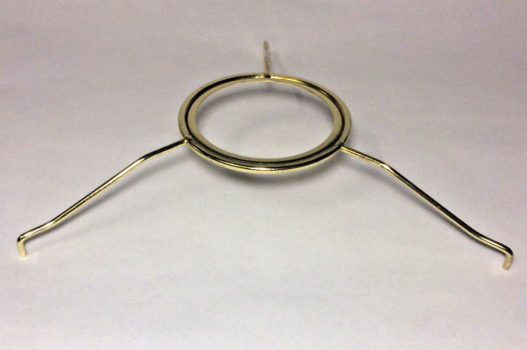 10" Fitter Solid Brass Tripod Shade Holder For Top Gallery Aladdin Burners #795
