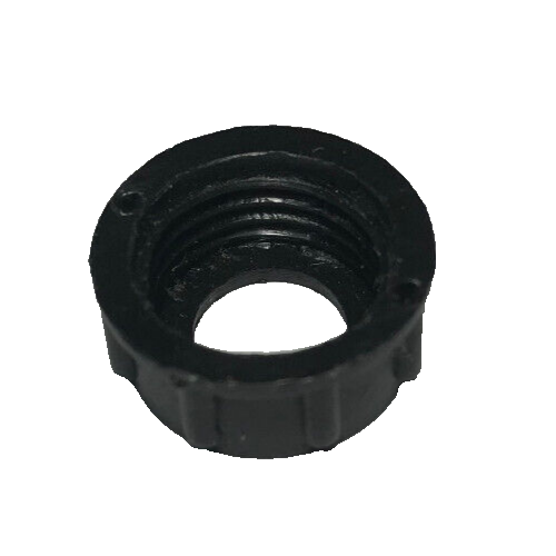 New Black Bakelite (Plastic) Lamp Cord Bushing, 1/4F Tap (1/2") #CB907