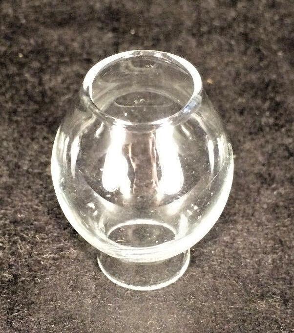 Clear Glass CRESOLENE oil electric lamp replacement mini 3/4" x 1 5/8" Chimney - Stone Door Lamps