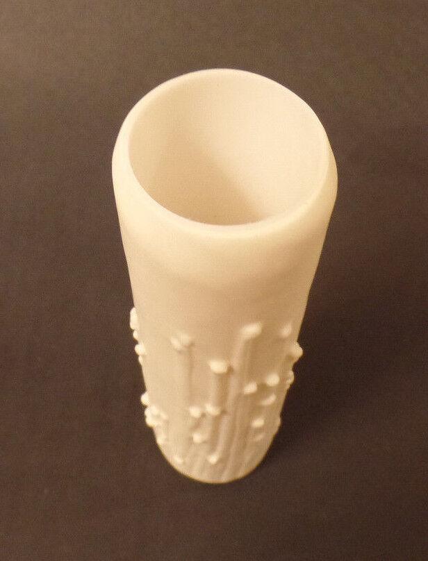 New 6" Flat White PolyBeesWax Chandelier Lamp Candle Cover w/ Drips, Standard - Stone Door Lamps