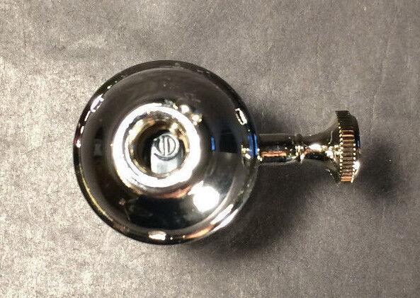 On/Off Function Nickel Solid Brass Industrial Style Turn Knob Lamp Socket SO274N - Stone Door Lamps