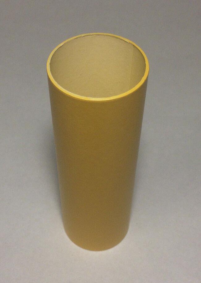 4" Tan Gold Plain Paper Board Candle Cover For Chandelier Lamp Socket, Standard - Stone Door Lamps