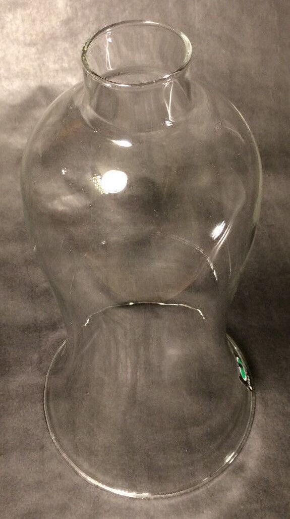 Clear Glass Hurricane Lamp Shade Candle Chandelier Sconce Light, 5" x 10" HS706 - Stone Door Lamps