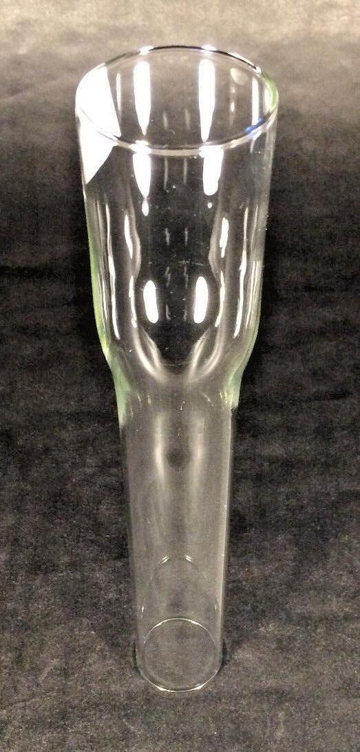 1 7/8 X 10 1/2 inch clear glass oil kerosene lamp chimney for English burner 926 - Stone Door Lamps