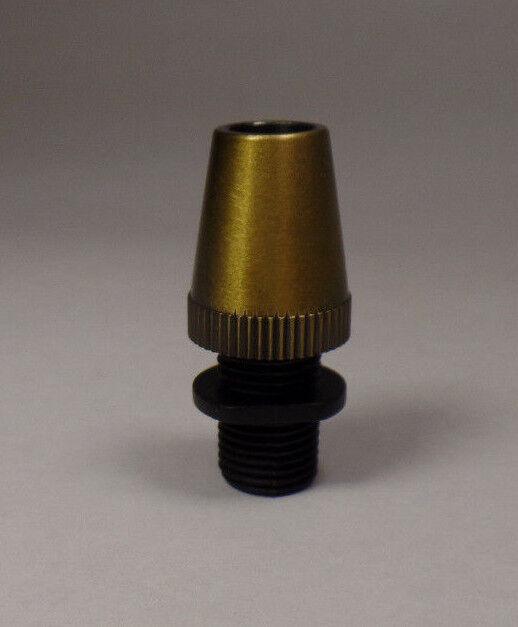 New Antique Brass Finish Cord Grip Bushing For Plastic, Cloth Lamp Cord #CB930A - Stone Door Lamps
