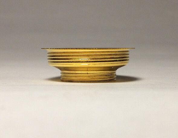 New Solid Brass # 1 to # 2 Expanding Collar Adapter for oil lamp burner #CO002 - Stone Door Lamps