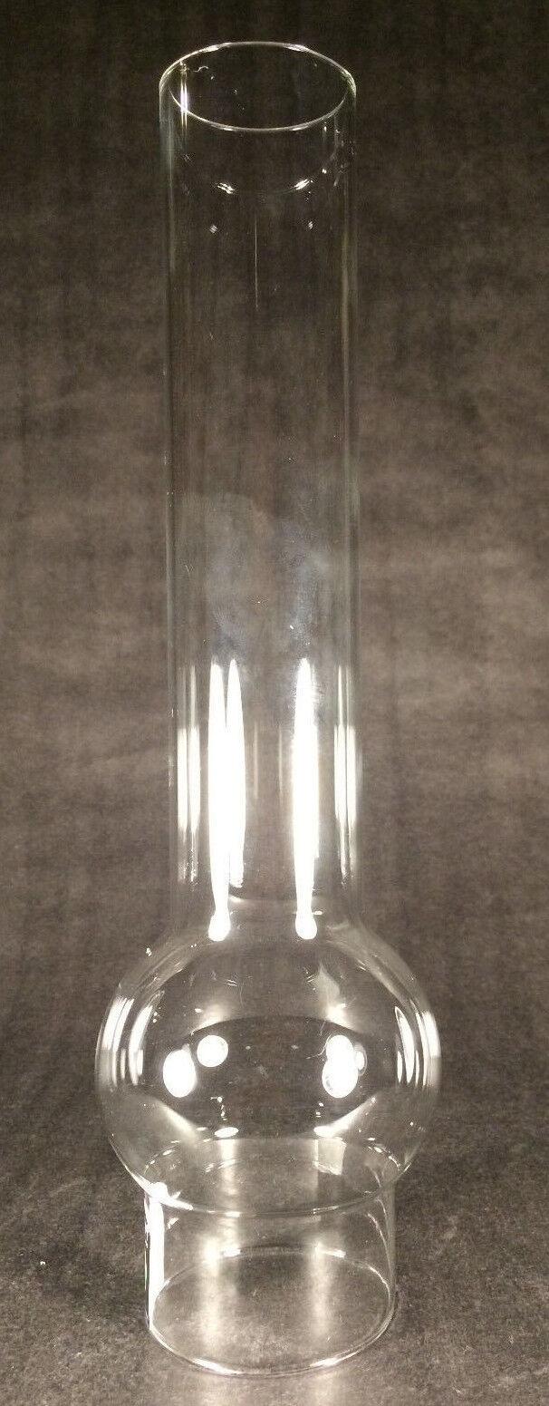 NEW 2" x 10 1/4" KEROSENE OIL CLEAR GLASS MATADOR #15 LAMP CHIMNEY #CH927 - Stone Door Lamps