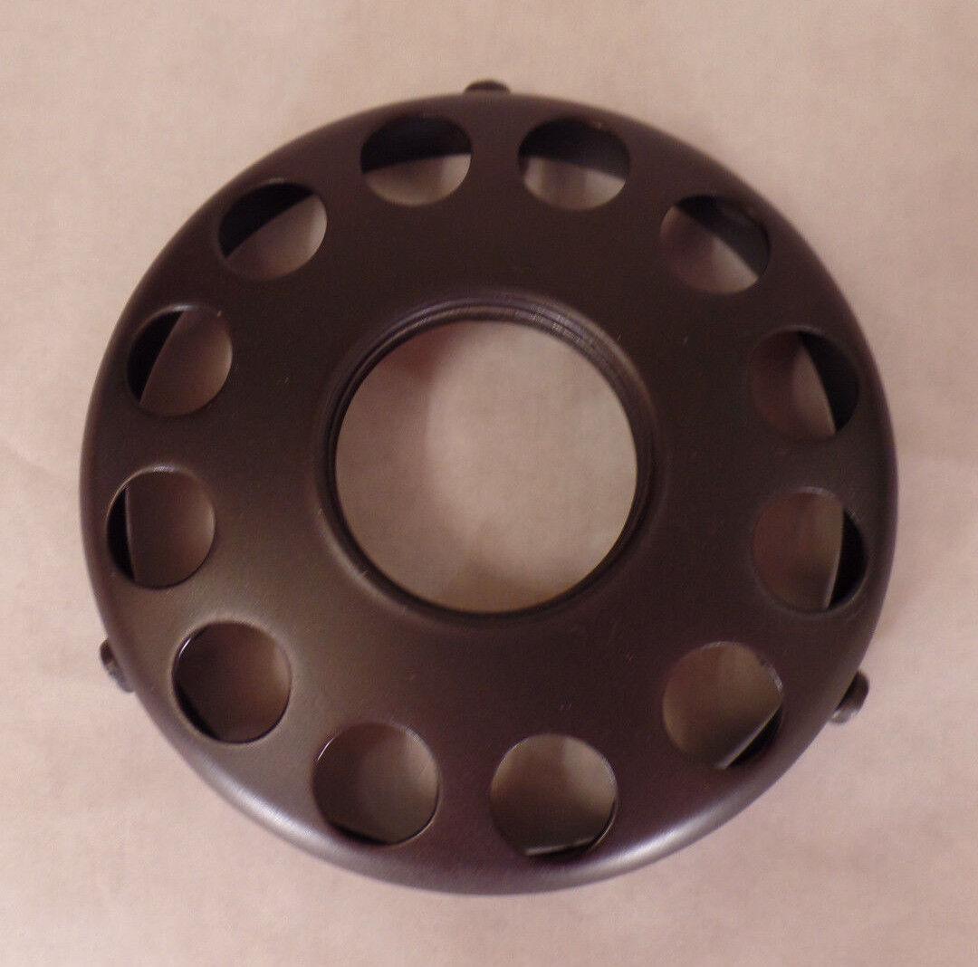 3 1/4" Fitter Antique Bronze Screw - on Uno - type Shade Holder with set screws 727B - Stone Door Lamps