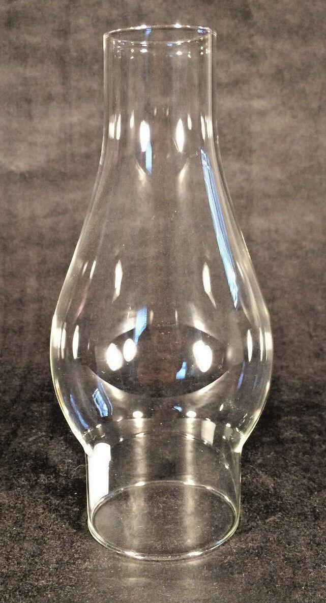 NEW 2 1/2" x 7 1/2" CLEAR GLASS HURRICANE OIL LAMP LANTERN CHIMNEY SHADE CH920 - Stone Door Lamps