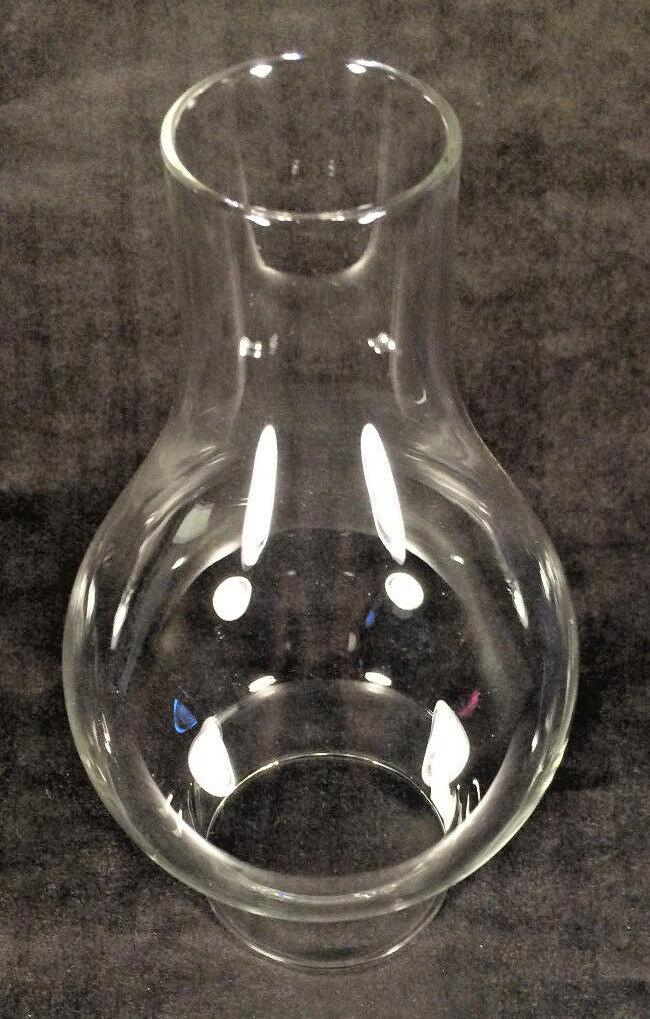 3 x 9 1/4" Clear Glass Oil Lamp Chimney Shade for #2 burner and 3" gallery CH964 - Stone Door Lamps
