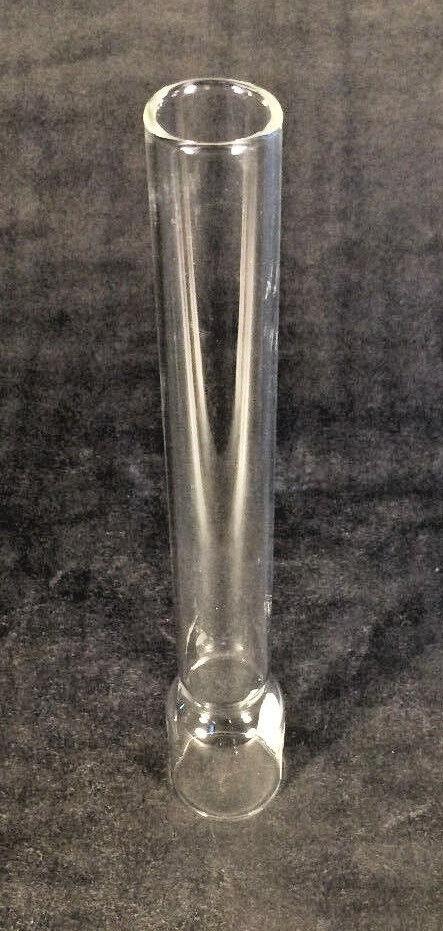 Clear Glass 1 5/16" x 8 1/2" OIL LAMP CHIMNEY #6 KOSMOS for European Burner #914 - Stone Door Lamps