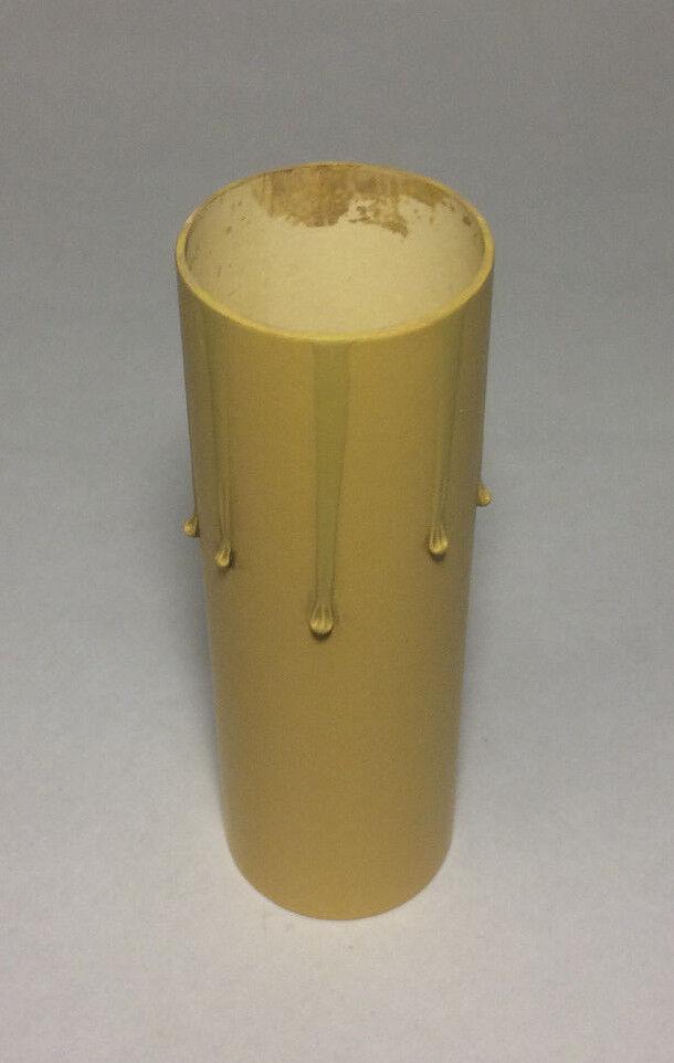 4" Antique Style PaperBoard Candle Cover Chandelier Lamp Socket, Standard #CC977 - Stone Door Lamps
