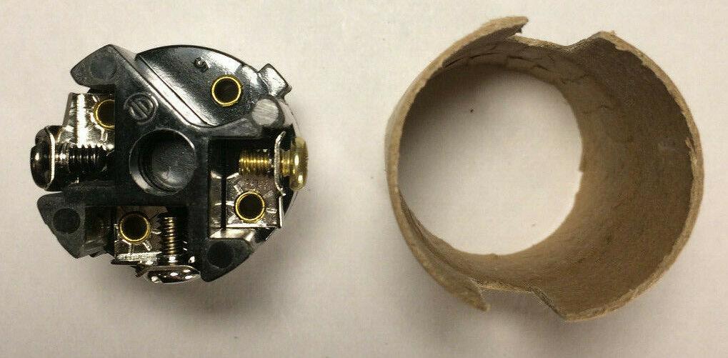 New Keyless 3 - Terminal Socket Interior With Insulator, Medium Base E26 #SO220i - Stone Door Lamps