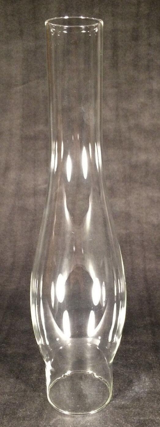 2 3/8" X 12 1/4" Clear Glass Lamp Chimney for Success Burner, Parlor Lamps, GWTW - Stone Door Lamps