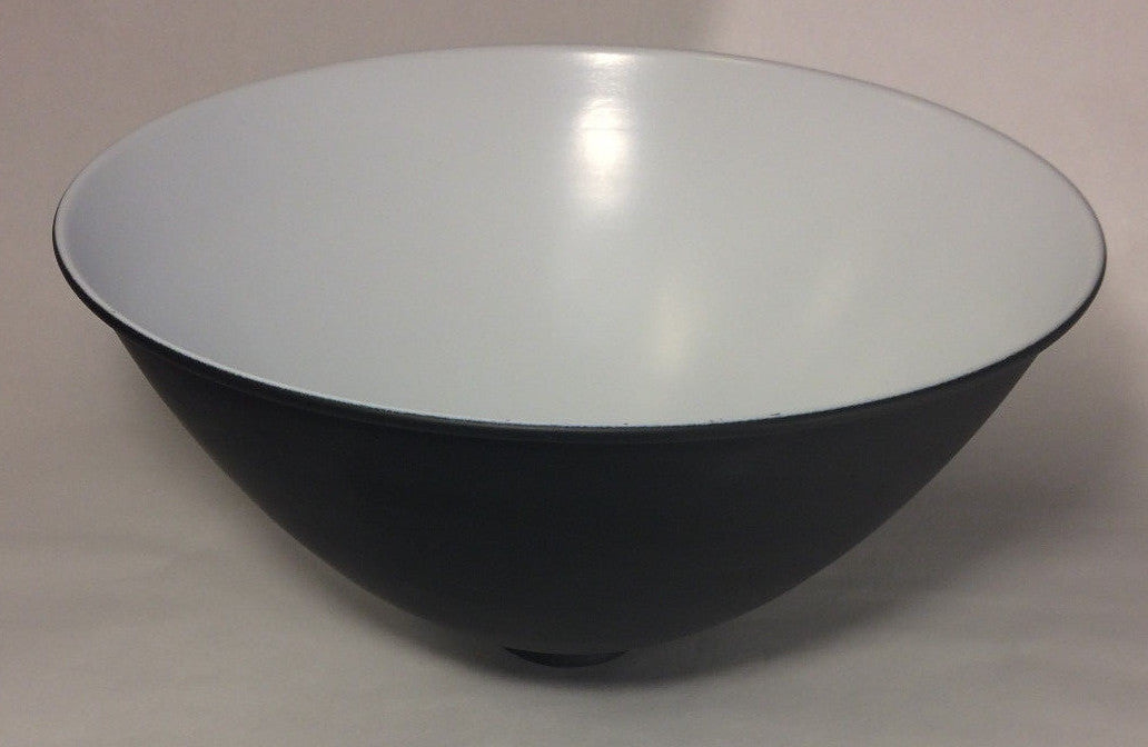 2 1/4" X 12" Satin Black Industrial Style Metal Dome Pendant Lamp Shade #IS353BK