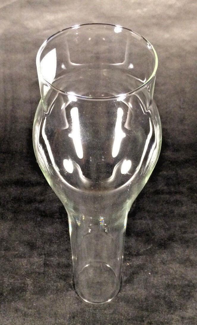 2 5/8" X 11 5/8" CLEAR GLASS CHIMNEY for RAYO & C.D. CENTRAL DRAFT LAMP BURNER - Stone Door Lamps