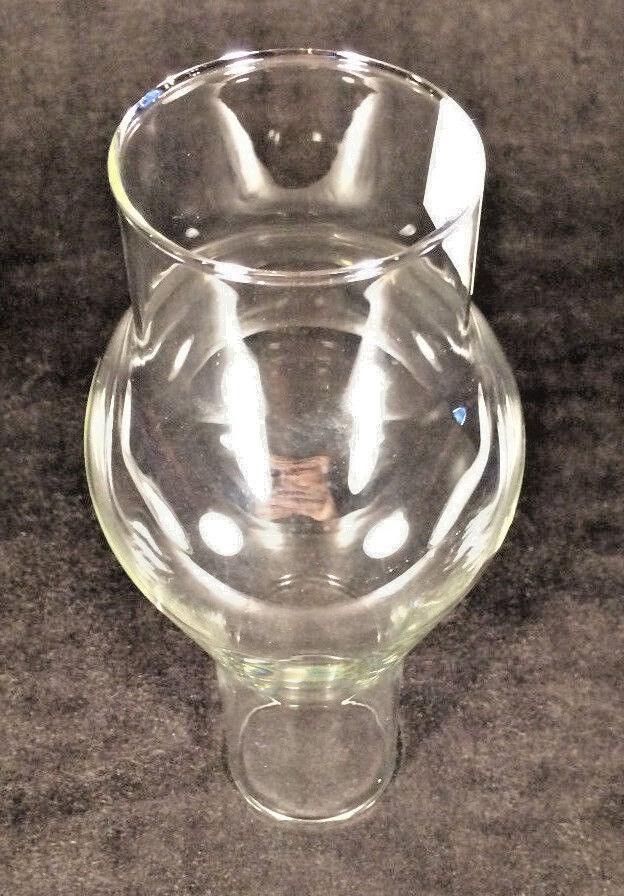 2 1/8" x 6 1/2" Clear Glass Oil Lamp Chimney #0 Eagle & #1 Oil Lamp Burner CH908 - Stone Door Lamps