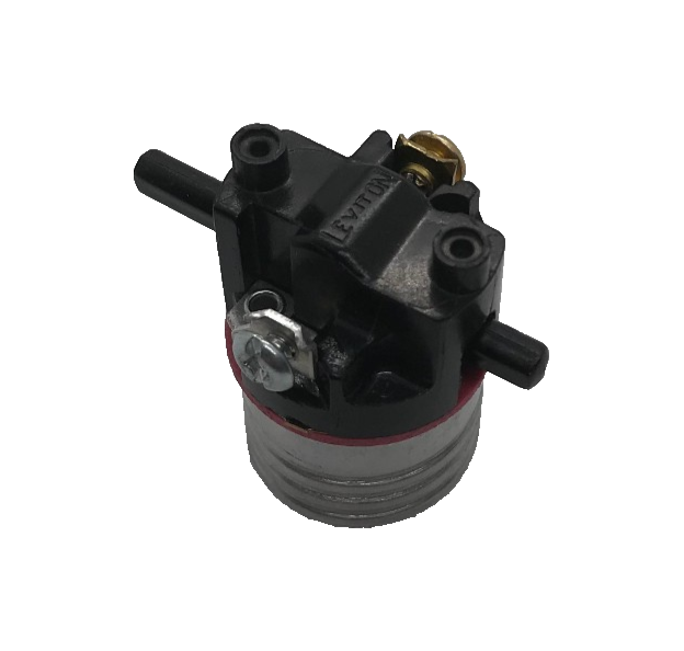 New Leviton On/Off Push-Thru Lamp Socket Interior E26, Standard Base #SO202