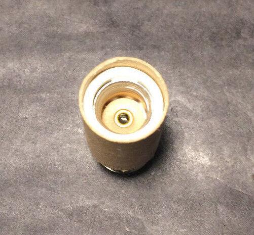 2" tall KEYLESS PORCELAIN CANDLE CANDELABRA BASE SOCKET w/ INSULATOR #SO213I - Stone Door Lamps