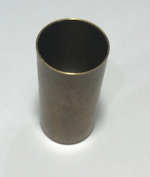 New 1 7/8" Raw Brass Lamp Socket Cup For Short Candelabra Sockets, 1" Dia. #660U - Stone Door Lamps