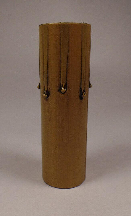 3" Antique Color Paper Board Candle Cover Chandelier Lamp Socket, Candelabra 78A - Stone Door Lamps