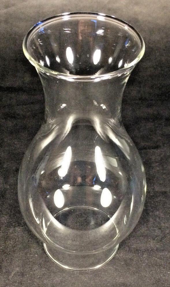 3" X 8 5/8" CLEAR GLASS OIL LAMP Flair Top CHIMNEY for #2 burner & 3" gallery - Stone Door Lamps