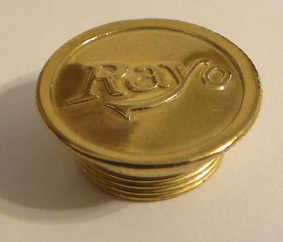 New Solid Brass RAYO Oil Lamp Filler Cap For Rayo Oil Kerosene Lamps #RC033 - Stone Door Lamps