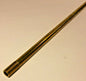 New 12" Solid Unfinished Brass Threaded Lamp Pipe, 1/8 IP (3/8") #BP323U
