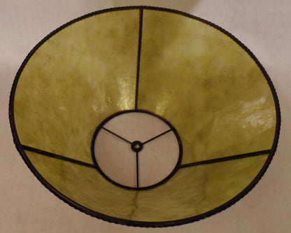 New Craftsmen Green Empire Style Mica Lamp Shade 7 1/2" x 16" x 8" #MS718G