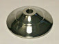 New 3 3/4" Polished Nickel Finish Spun Brass Vase Cap, Lamp Cap, 1/8 IP #VC610N