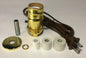 New Jug, Bottle Lamp Adapter Kit With 6 ft. Brown Cord And Hardware #JA336 - Stone Door Lamps