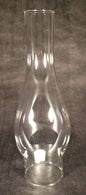 NEW 2 1/2" x 10" Clear Glass Kerosene Oil Lamp Duplex Chimney Oval Bulge #CH938 - Stone Door Lamps