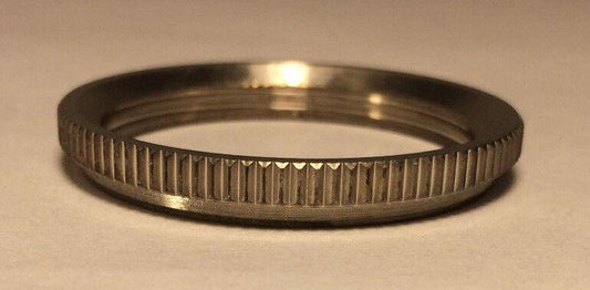 New Solid Brass UNO Ring To Medium E26 Brass Sunlite Socket Nickel Plated #295N - Stone Door Lamps