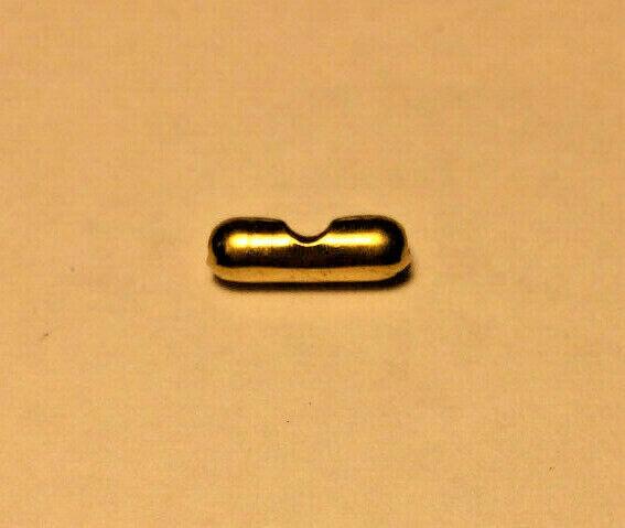 New #6 Brass Beaded Chain Connector With Brass Finish #BC601 - Stone Door Lamps