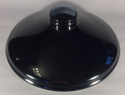 Metal Cone Lamp Light Shade Pendant 2.25 X 10 Black Porcelain Industrial Style