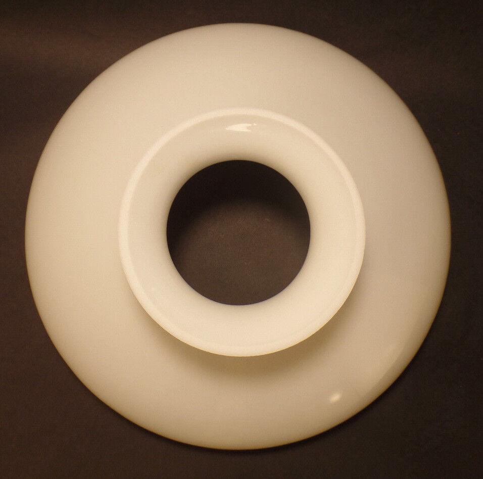 New 10" Fitter Opal White Glass Tam - O - Shanter Student Lamp Shade Plain Top SH100 - Stone Door Lamps