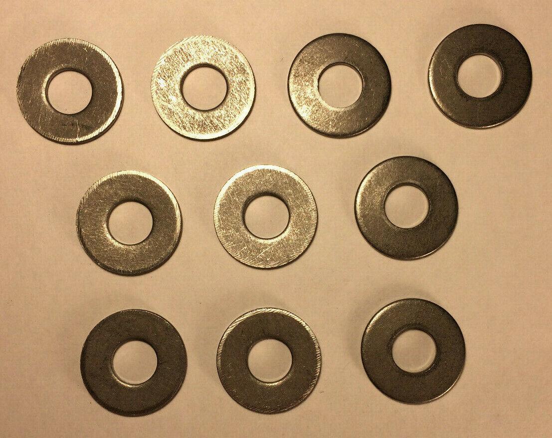 New Lot of 10, 1" Heavy Duty Steel Washer Lamp Part 1/8 IP Slip, fits 3/8" pipe - Stone Door Lamps