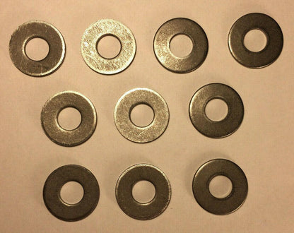 New Lot of 10, 1" Heavy Duty Steel Washer Lamp Part 1/8 IP Slip, fits 3/8" pipe - Stone Door Lamps