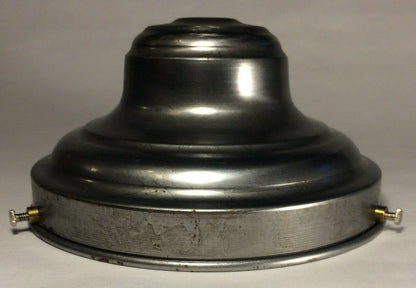 New Raw Steel 6" Fitter Fixture Shade Holder With Set Screws, 1/8 IP, #SH766S