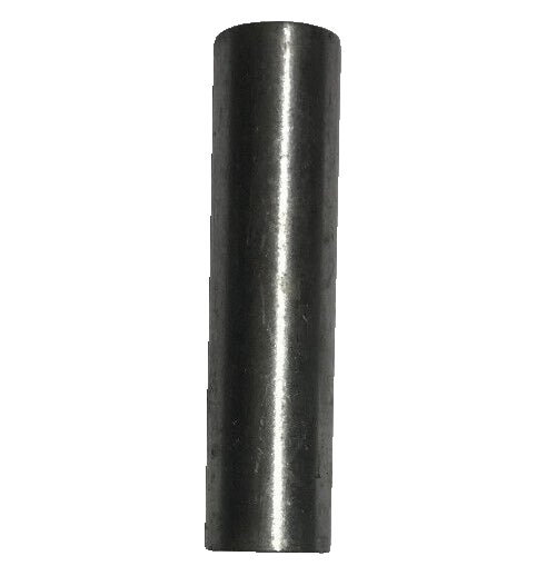 New 2" Brushed Steel Female Threaded Lamp Pipe, Rod, 1/8F Tap (3/8") #SP216S - Stone Door Lamps