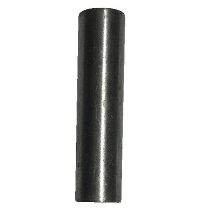 New 2" Brushed Steel Female Threaded Lamp Pipe, Rod, 1/8F Tap (3/8") #SP216S - Stone Door Lamps