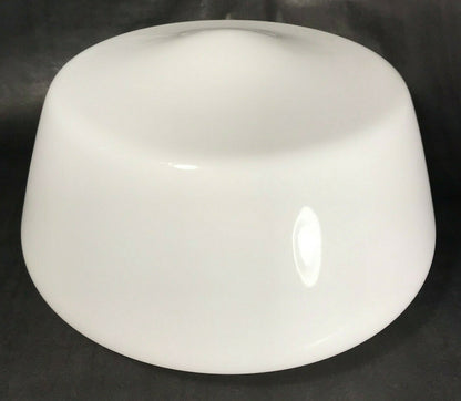 New 6" Lip Fitter Opal Glass Schoolhouse Pendant Shade, 12" Diameter #PS816i