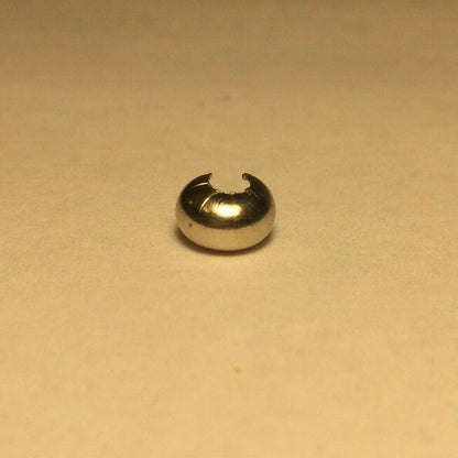 New Brass Ball Pull w/ Nickel Finish For #6 Beaded Pull Chain, 1/4" Dia. #BC604N