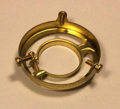 Brand New Solid Brass 2 1/4" Fitter, Clamp - on Type Lamp Shade Holder #SHH85 - Stone Door Lamps