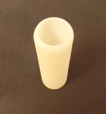 4" Ivory Smooth PolyBeesWax Chandelier Candelabra Candle Cover CC910W - Stone Door Lamps