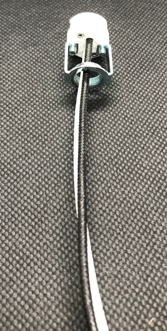 New Porcelain Bi-Pin Halogen Socket For G4, G5.3, GX5.3 & G6.35, 1/8F Hickey