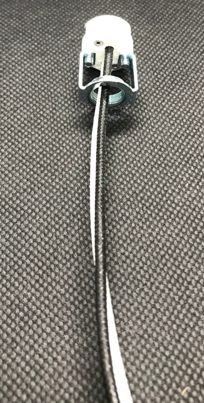 New Porcelain Bi-Pin Halogen Socket For G4, G5.3, GX5.3 & G6.35, 1/8F Hickey